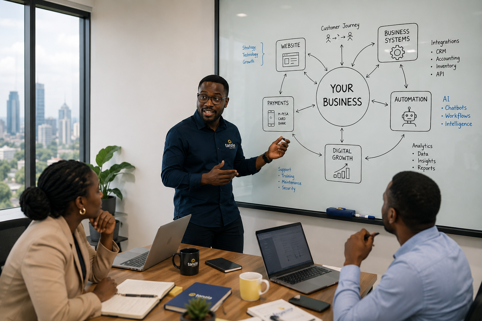 Tanzia Solutions digital technology and business solutions